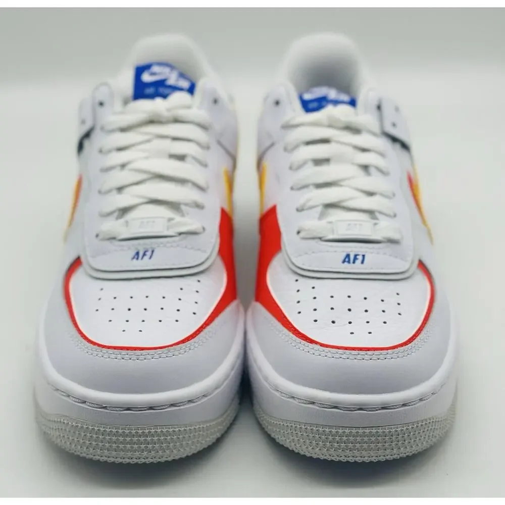 NEW Nike Air Force Shadow White Platform DZ1847-100 Women’s Size Multi